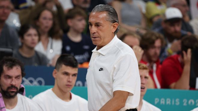 Sergio Scariolo con la Selección Española (Cordon Press)