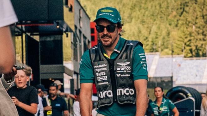 Fernando Alonso, en el Gran Premio de Austria (Foto: Aston Martin).