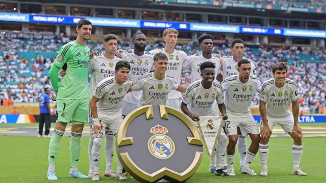 La plantilla del Real Madrid (Foto: Cordon Press)
