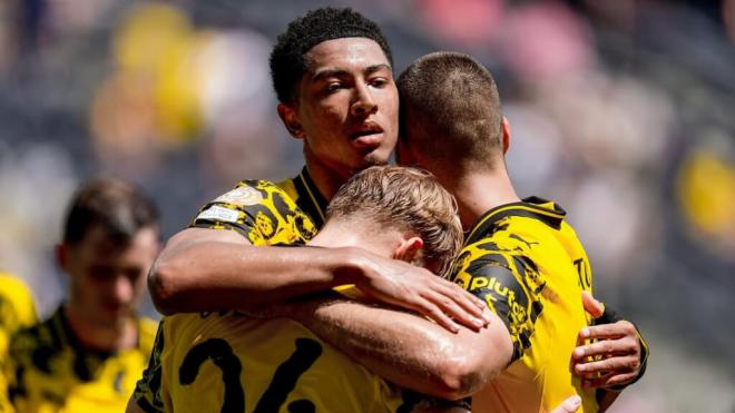 Jobe Bellingham celebra un gol en el Mundial de Clubes (Instagram)