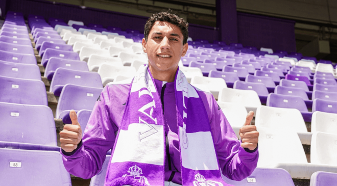 Riki de Moraes, nuevo jugador del Promesas (Foto: Real Valladolid).