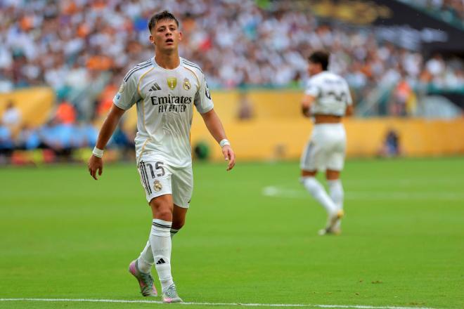 Güler, en el partido ante la Juventus (Foto: Cordon Press)