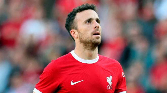 Diogo Jota, en un partido con el Liverpool (Cordon Press)