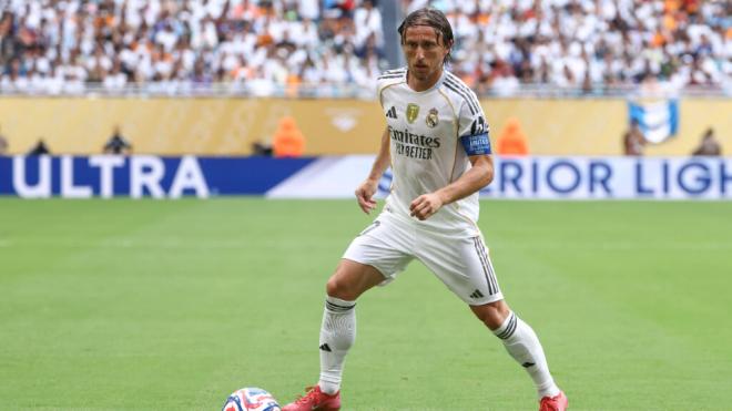 Luka Modric con el Real Madrid (Cordon Press)