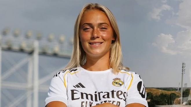 Hanna Bennison, último fichaje del Real Madrid Femenino (Redes Sociales)