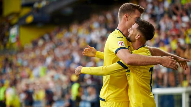 Alexander Sorloth y Álex Baena en el Villarreal (Fuente: Cordon Press)
