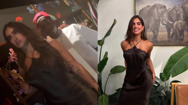 Vinicius e Isabella Ladera, juntos en Miami (TikTok)