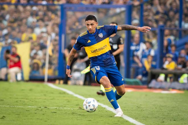 Ezequiel Fernández, en un partido con Boca (Foto: Cordon Press).