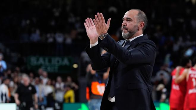 Chus Mateo en un partido con el Madrid (Europa Press)