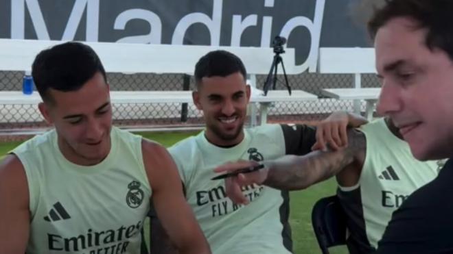 Jero freixas, con Lucas Vázquez (Foto: Jero freixas)