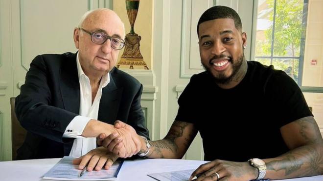 Jonathan Barnett con Kimpembe (Redes Sociales)