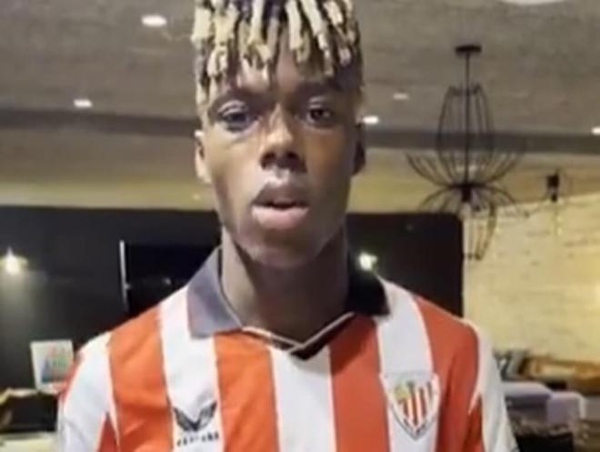 Nico Williams ha renovado con el Athletic Club hasta 2035.