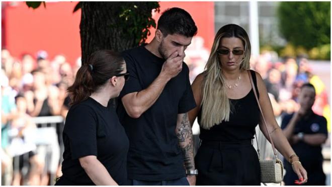 Ruben Neves en el funeral de Diogo Jota. (Foto: Cordon Press)
