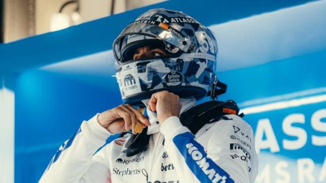 Carlos Sainz, en el Gran Premio de Silverstone (Foto: Williams Racing).