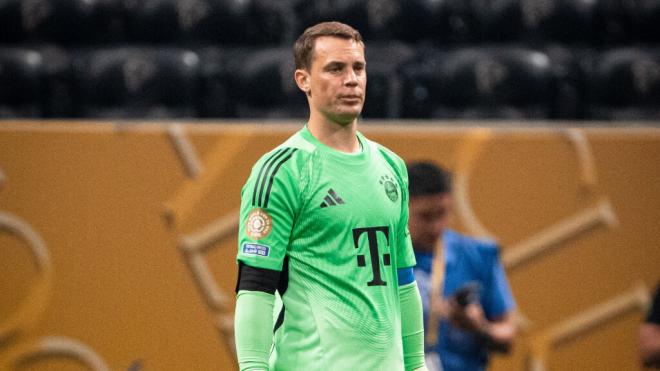 Manuel Neuer, ante el PSG (Foto: @FCBayern).