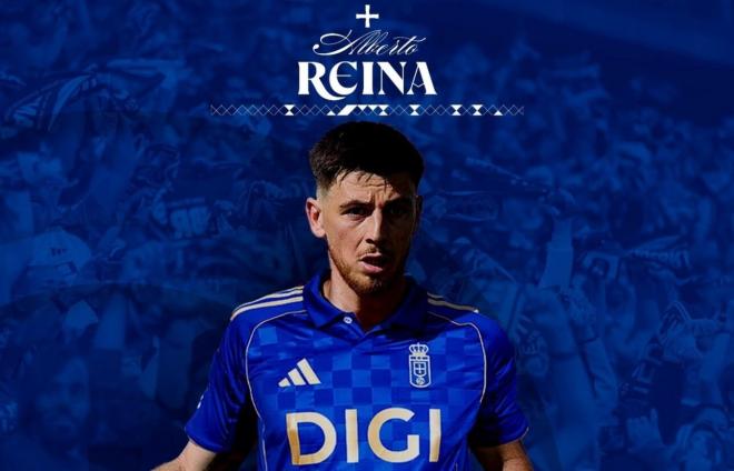 Alberto Reina, nuevo fichaje del Real Oviedo.