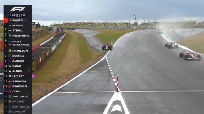 Max Verstappen, en Silverstone (Foto: F1).