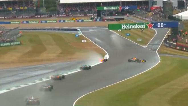 Max Verstappen, en Silverstone (Foto: F1).