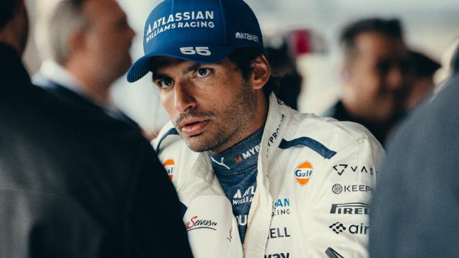 Carlos Sainz, en el Gran Premio de Silverstone (Foto: Williams Racing).