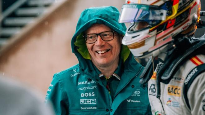 Andy Cowell, en Silverstone (Foto: Aston Martin).