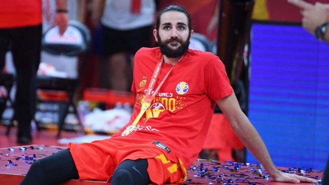 Ricky Rubio en la Selección Española (Cordon Press)