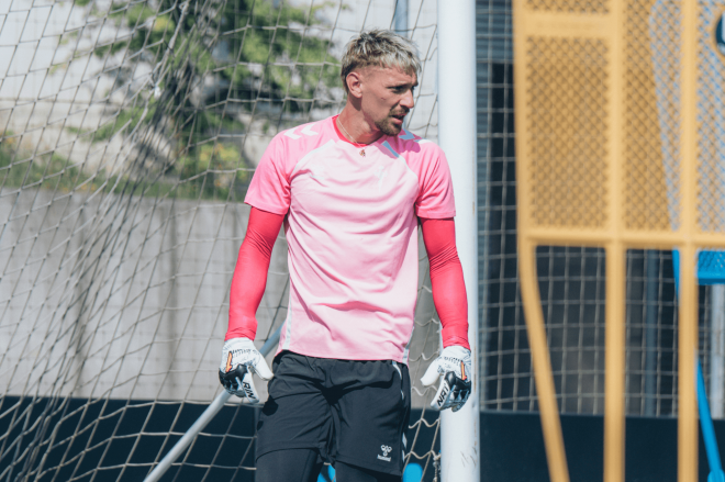 Andrei Radu en Afouteza (Foto: RC Celta).
