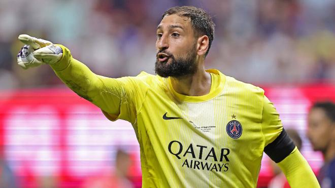 Donnarumma está mostrando un gran nivel con el PSG en el Mundial de Clubes (Cordon Press).