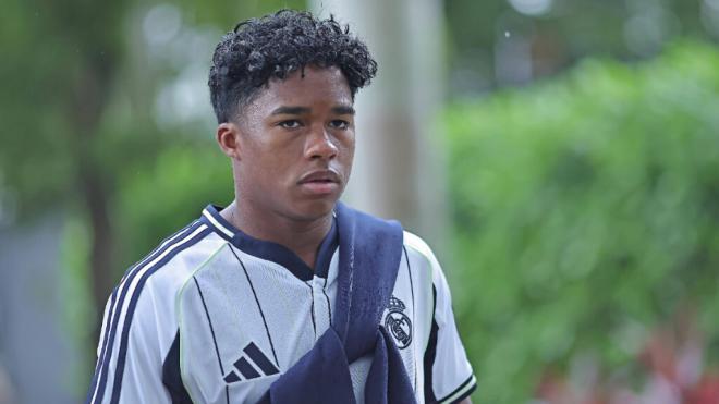 Endrick con el Real Madrid (Cordon Press)