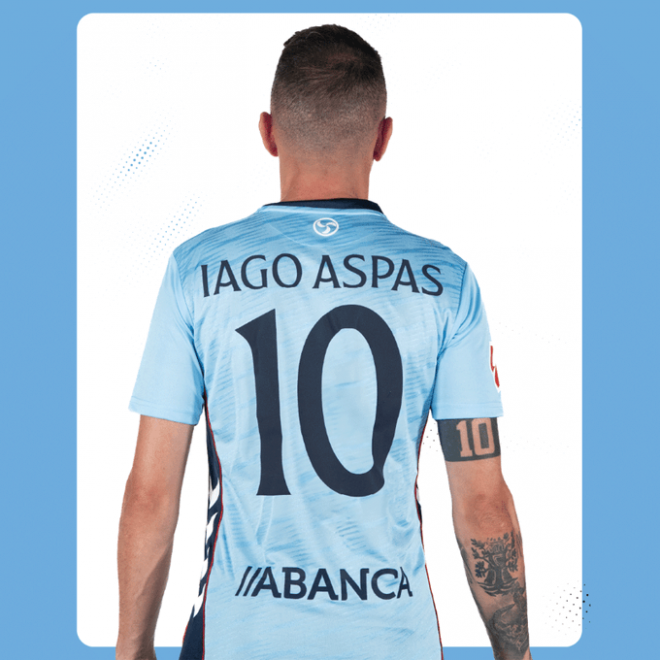 Nuevo estilo de letras para el Celta (Foto: RC Celta).