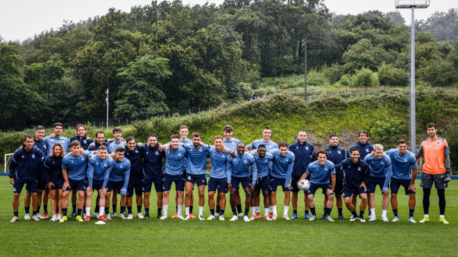 Primer día de pretemporada de la Real Sociedad (Foto: RS).