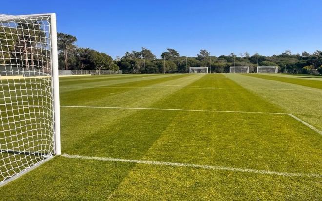 Campo de entrenamiento del Ria Park Hotel.