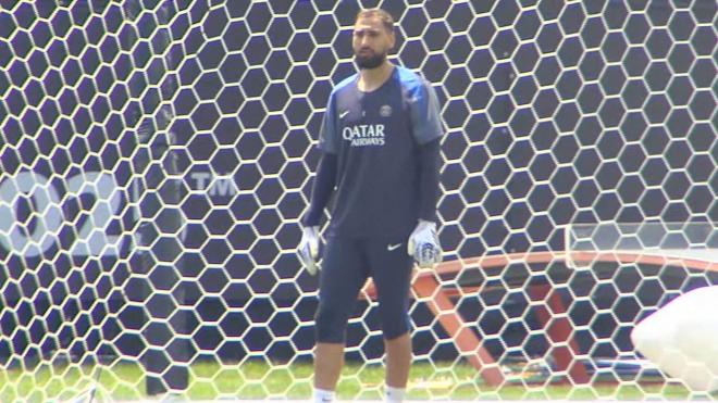 Donnaruma, en un entrenamiento con el PSG (Foto: ElDesmarque)