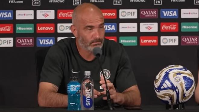 Enzo Maresca y el intento fallido de comparar los partidos del Chelsea con el Fluminense: 