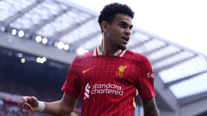 Luis Díaz reconoce las negociaciones para su salida del Liverpool (foto: Cordon Press).