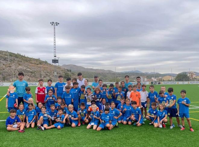 Javi Guerra, profeta del Valencia CF en Soneja