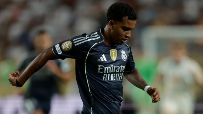Rodrygo Goes en un partido con el Real Madrid (Foto: EFE)