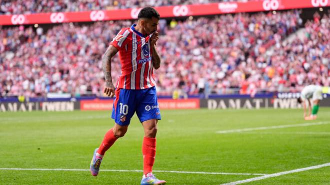 Ángel Correa en un partido con el Atleti (Europa Press)