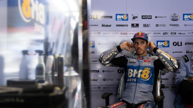 Álex Márquez, con los colores del Gresini Racing (Foto: Gresini).