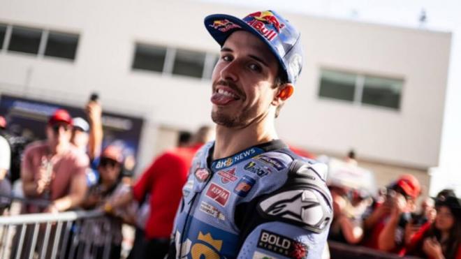 Álex Márquez, con los colores del Gresini Racing (Foto: Gresini).
