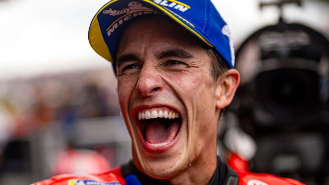Marc Márquez, durante el GP de Assen (Foto: Ducati).