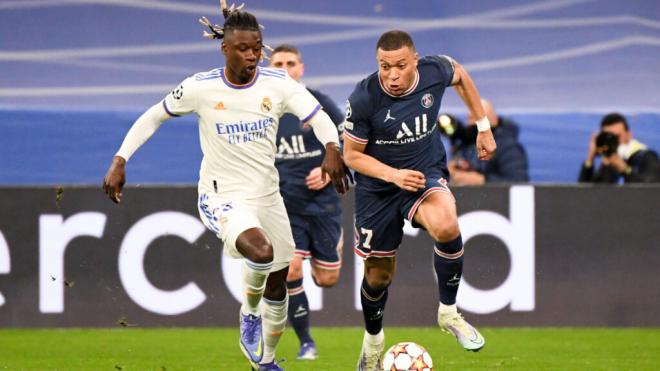 Kylian Mbappé se enfrentará ante su exequipo en el PSG-Real Madrid (foto: Cordon Press).