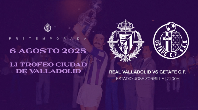 Getafe - Pucela, Trofeo Ciudad de Valladolid (Foto: Real Valladolid).
