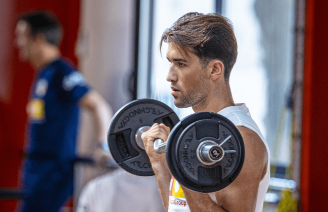 Jesús Vázquez entrena en Paterna