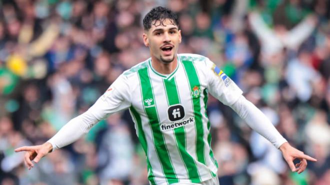 Johnny Cardoso, en un partido del Betis (Cordon Press)