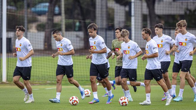 Pretemporada del VCF Mestalla