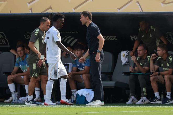 Vinicius tras el cambio de Xabi Alonso (Cordon Press)