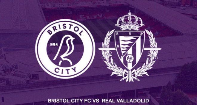 Anuncio del amistoso contra el Bristol City