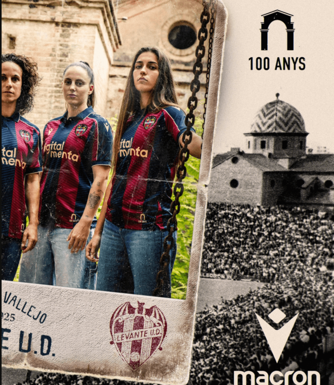 Camiseta del Levante homenaje a Vallejo