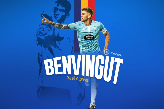 Gael Alonso, nuevo fichaje del FC Andorra (Foto: FC Andorra).