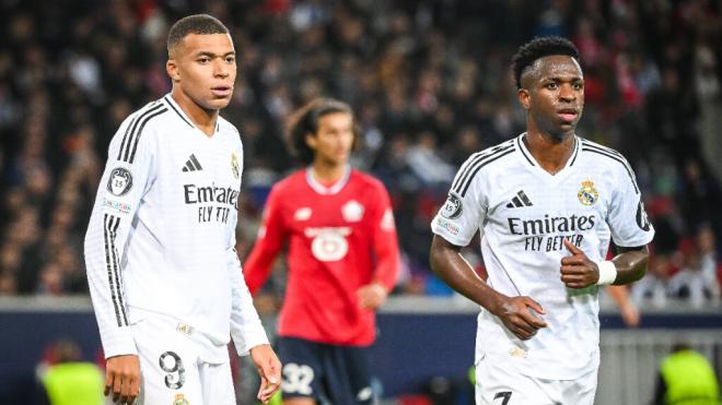 Rubén Uría señala a Mbappé y Vinicius al no ayudar en la defensa ante el PSG (foto: Cordon Press).